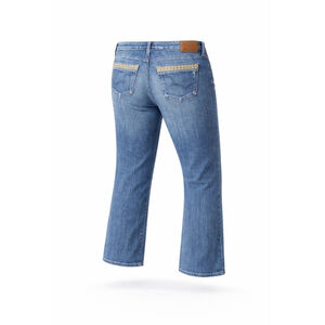 Big Star 1974 Rikki Low Rise Jeans Womens Size 32 Distressed Embroidered Pockets